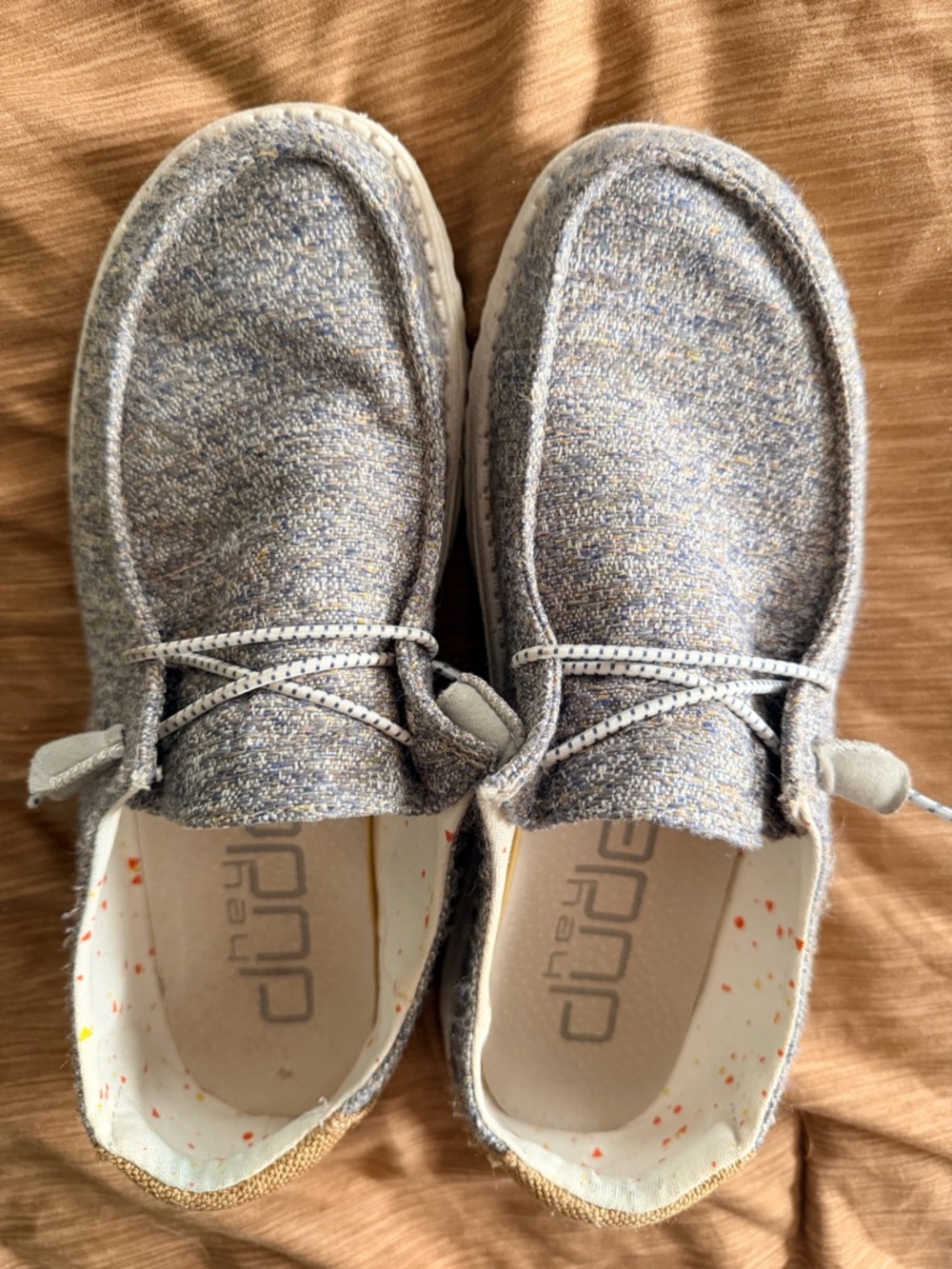 Hey Dude Wendy Heather Gray Slip-On Loafers